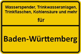 Wasserspender, Wasserautomaten, Baden-Württemberg