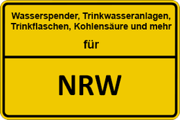 Wasserspender, Wasserautomaten, NRW